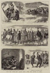 Mit den Türken, die Notizen unseres Künstlers nach der Eroberung von Elena